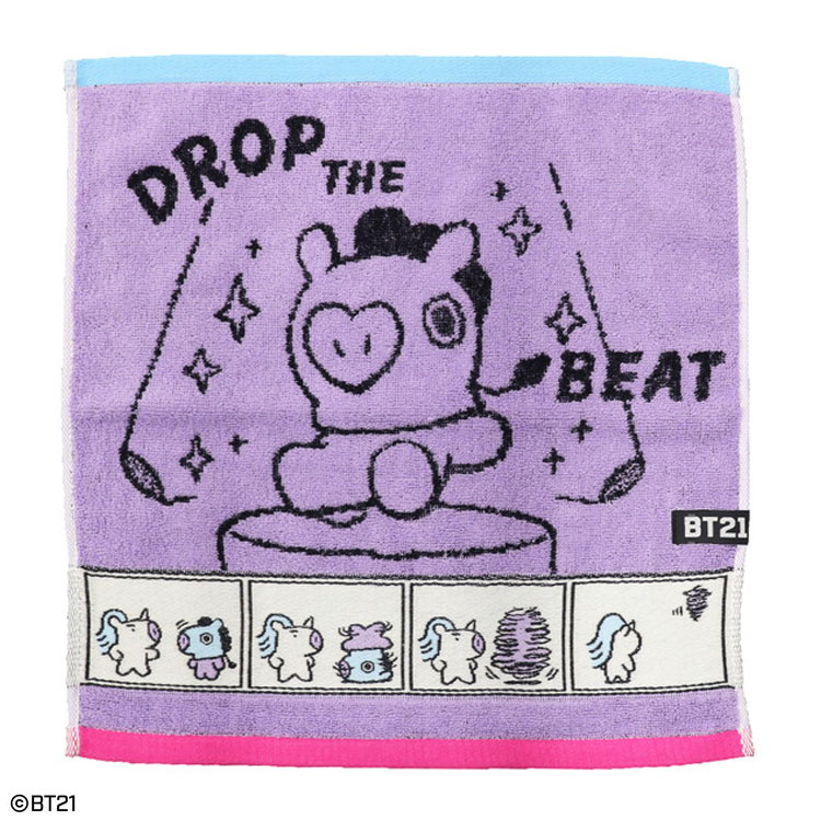 BT21グッズ ウォッシュタオル コミックタッチ MANG 747423【ラッピング不可】