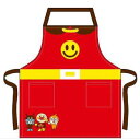【アンパンマン】29911 子供エプロン(レッド/110cm)