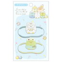 すみっコぐらしグッズ ヘアゴムセット しろくま&ぺんぎん? みんなでことりっコ