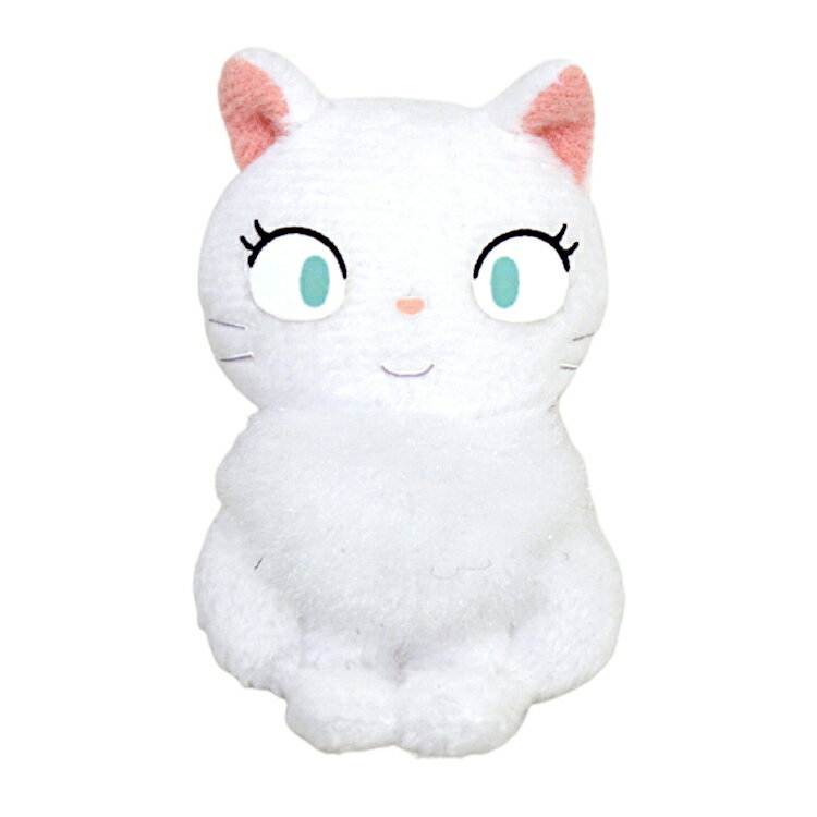 魔女の宅急便 バッジ リリー 871730 ジブリ 白猫 ぬいぐるみバッジ