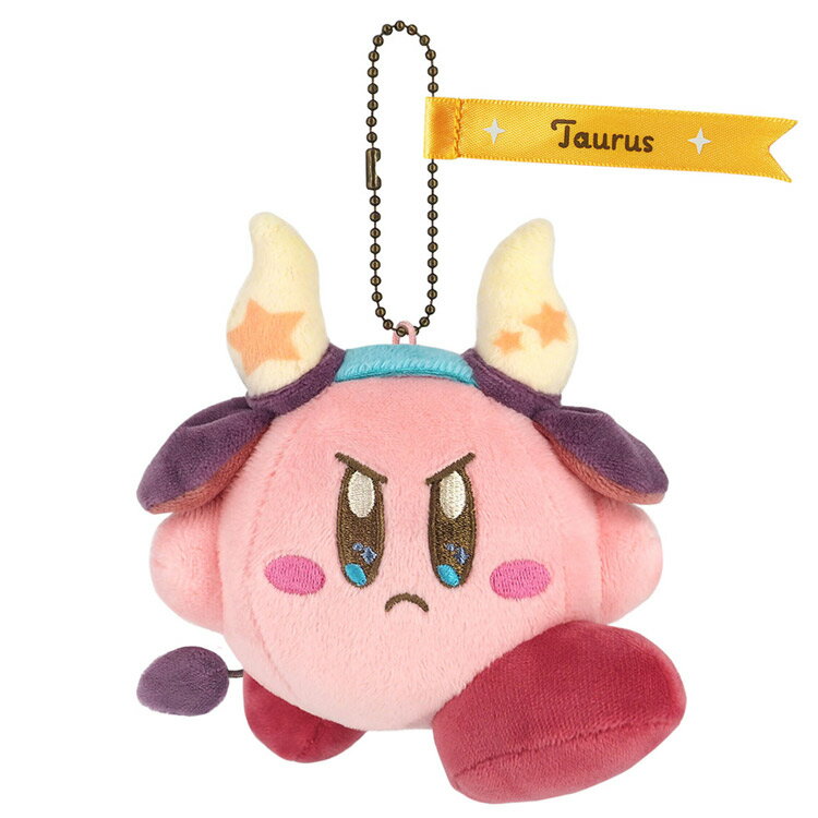 星のカービィ EA-HC02 マスコット カービィ ゲームキャラクター ボールチェーン かわいい 星座 おうし座 KIRBY ホロスコープ・コレクション