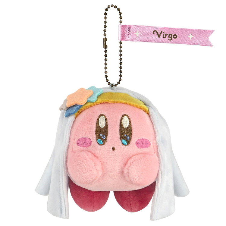 별의 커비 EA-HC06 마스코트 커비 게임 캐릭터 볼 체인 귀여운 별자리 처녀자리 KIRBY 홀로스코프 컬렉션