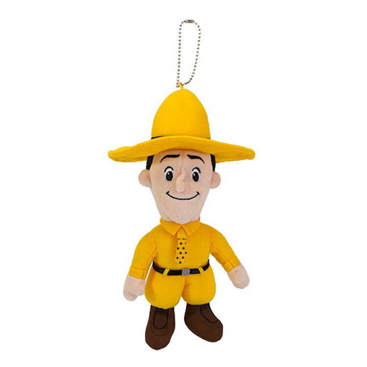 Curious George - おさるのジョージ マスコット 黄色い帽子のおじさん パペット 887434