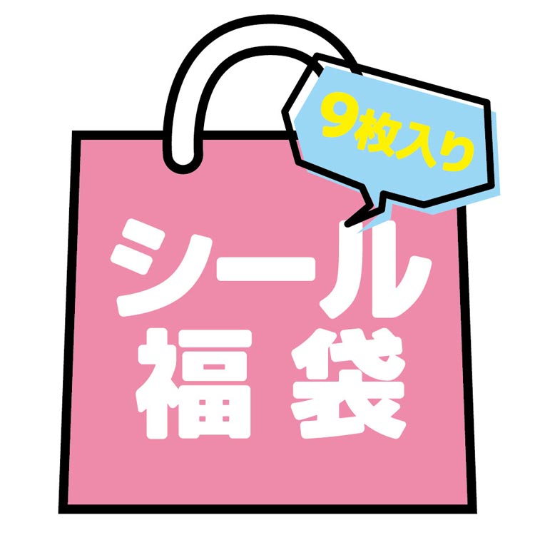 【福袋・ラッピング不可】252 シール福袋（9シート） 1