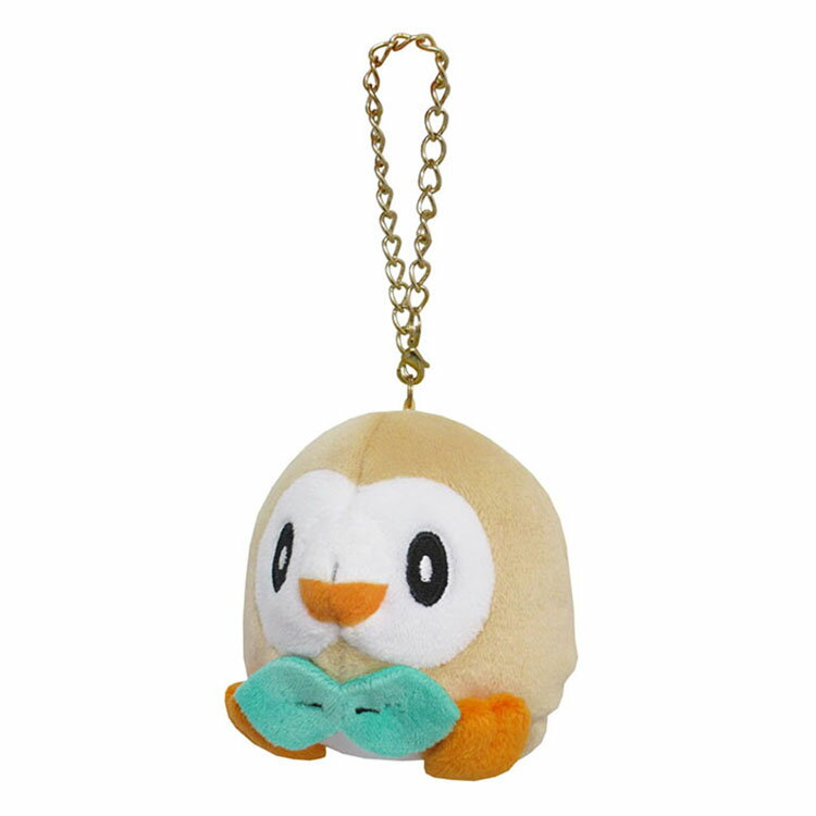 Pocket Monster - ポケットモンスター PM10 マスコット モクロー キーホルダー ぬいぐるみ ALL STAR COLLECTION