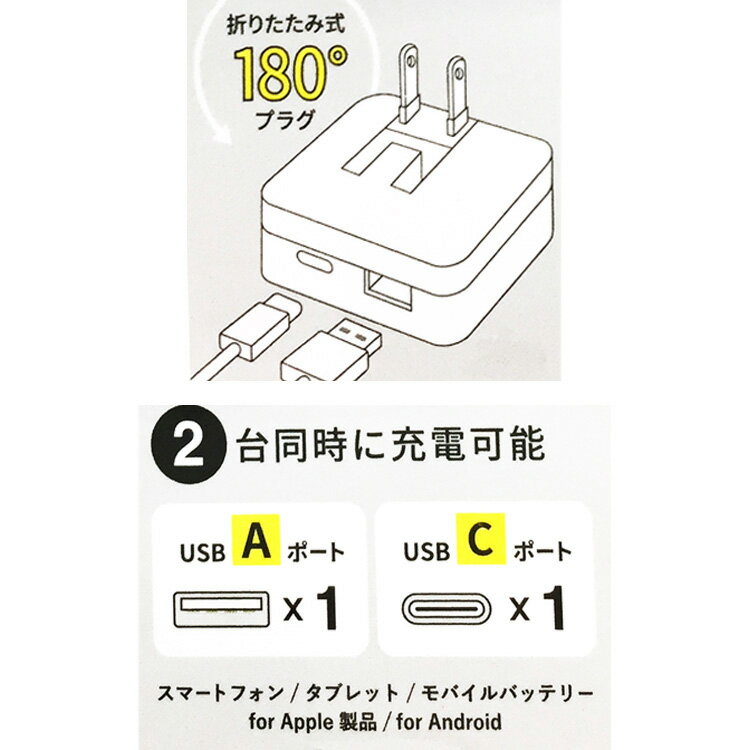 USB 充電器 USBコンセント 【6個セット PSE認証済】 薄型 AC アダプター USB電源 スマホ充電器 IPHONE IPAD SAMSUNG GALAXY XPERIAなと対応