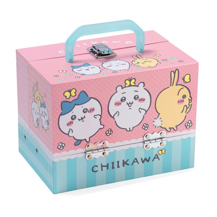 【送料無料】ちいかわ バニティメイクボックス 113898 ギフト ナガノ SNS Twitter ツイッター なんか小さくてかわいいやつ キッズ 子供 コスメ プレゼントのサムネイル