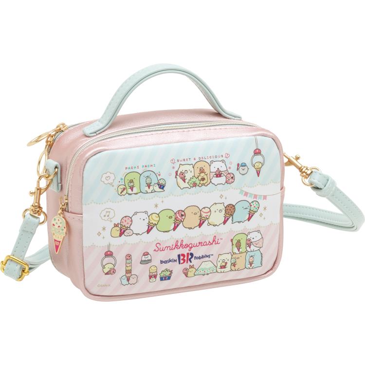 すみっコぐらし×サーティワンアイスクリーム すみコレミニバッグ すみっコぐらしコレクション ショルダーバッグ クリアポーチ 痛ポーチ ぬいぐるみ入れ ぬいケースのサムネイル