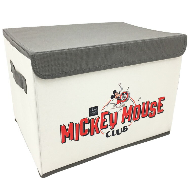ミッキー 132109000250020 収納ボックス クラブ ディズニー100 リビング お部屋 整理整頓 BOX 100周年のサムネイル