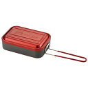 LIVE IN NATURE AFTM10N アルミメスティン 1000ml レッド かの地から 赤 アルミ製 飯ごう キャンプ アウトドア 鍋【ラッピング不可】