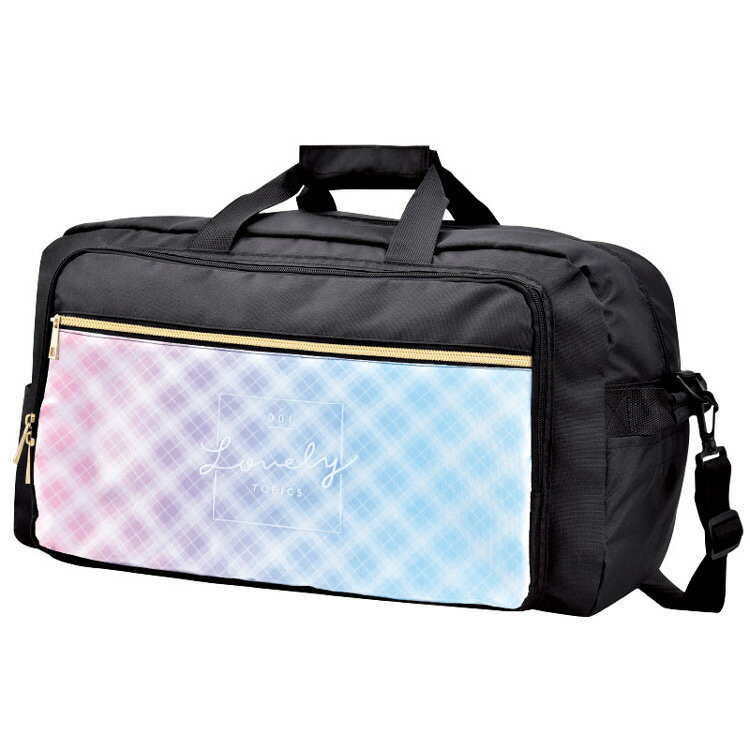 バッグ トラベルボストン40L グラデチェック 155843