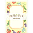 楽天キャラクターズショップ　ラフラフとなりのトトロ ミニレター vegetable レターセット 便箋 封筒 手紙 BREAK TIME 855615