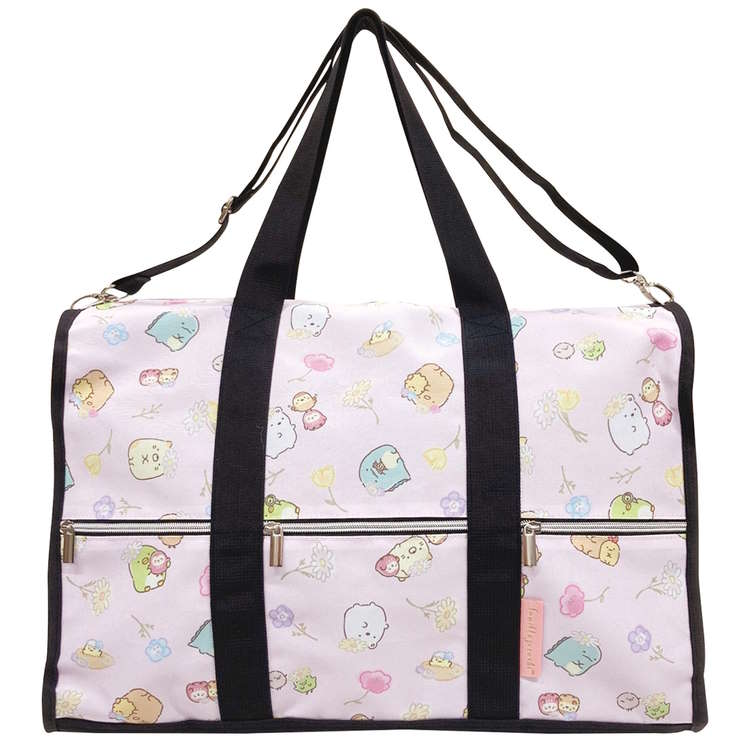 すみっコぐらし ボストンバッグ ピンク ジュニアバッグ ショルダー 肩掛けバッグ 鞄 かばん カバン 417096【ラッピング不可】