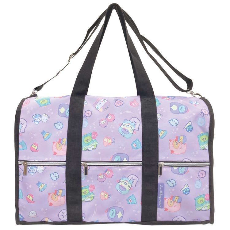 すみっコぐらし ボストンバッグ パープル ジュニアバッグ ショルダー 肩掛けバッグ 鞄 かばん カバン 417126【ラッピング不可】