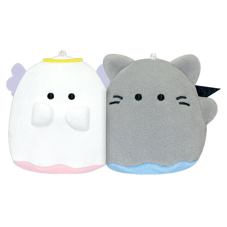 オバケーヌ ニコぬいキーホルダー テンシーヌ&アクマーヌ 157809のサムネイル