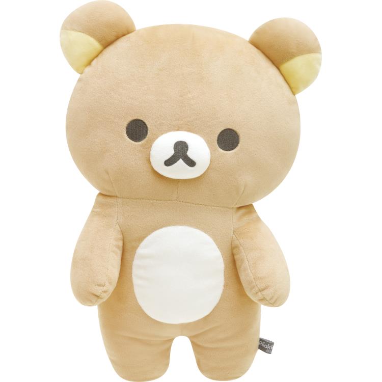 [5月上旬以降〜出荷]リラックマ ごゆるりクッション リラックマ NEW BASIC RILAKKUMA vol.2 ベーシック ぬいぐるみ 首かしげのサムネイル