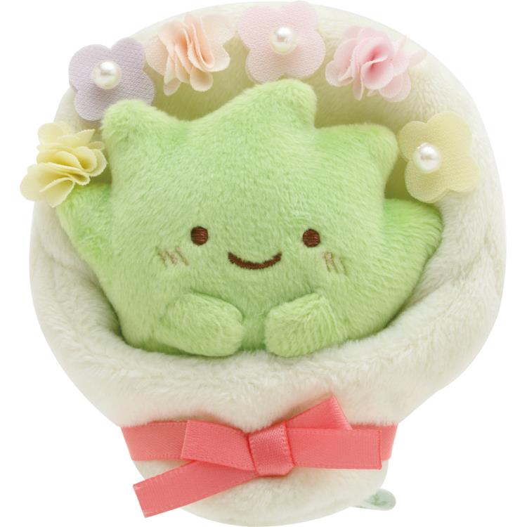 【2023年4月下旬商品】キャラクター 雑草 妖精 かわいいすみっコぐらし フラワーぬいぐるみ ざっそう ざっそうとようせいのお花畑 すみっコぐらしコレクション 花束 【お1人様3点限り】