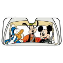 【単品発送】【ラッピング不可】 ミッキー&フレンズ サンシェード ミッキードライブ WH 472910 カー用品 車用品 日よけ 日差しよけ