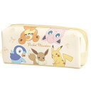 ポケットモンスター ツインファスナーマルチケース 集合 CUTE MODEL ポケモン ペンケース ペンポーチ 筆箱 大容量 027243