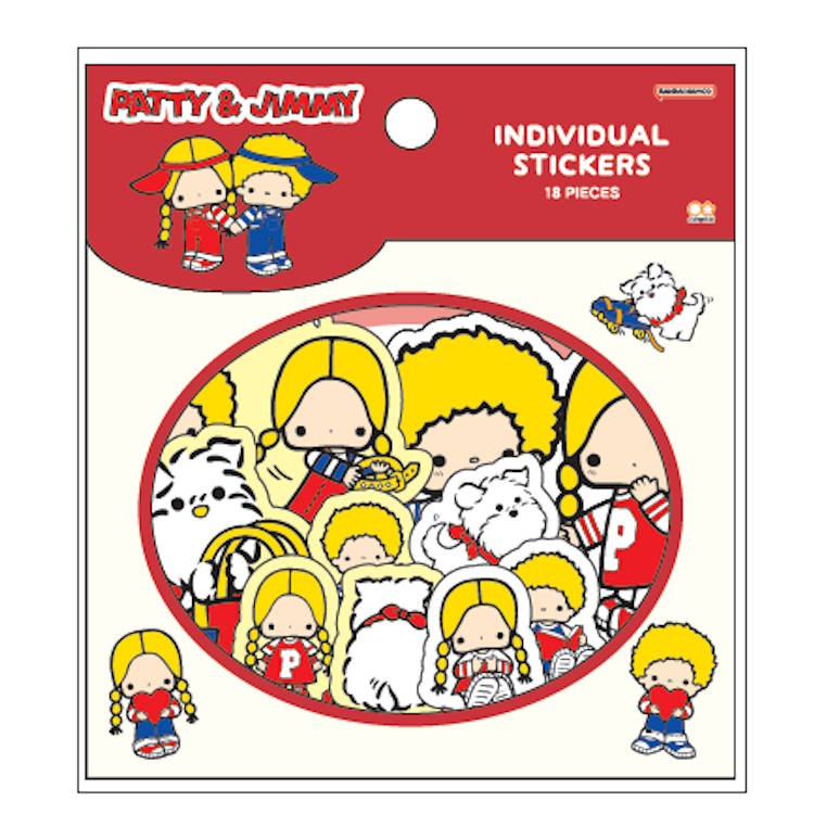 パティ＆ジミー ピースシール シール マーク デコ デコレーション レトロ 721323のサムネイル