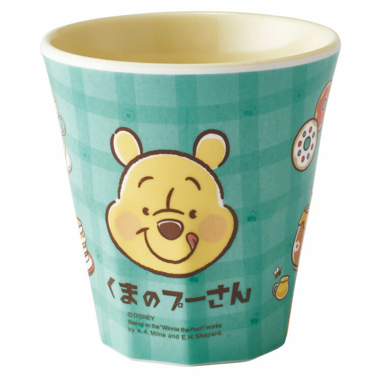 くまのプーさん MTB2 メラミンタンブラー 喫茶レトロ スケーター