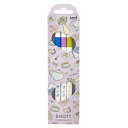 エモット 水性サインペン0.4mm 3色セット ラベンダー EMOTT【ラッピング不可】