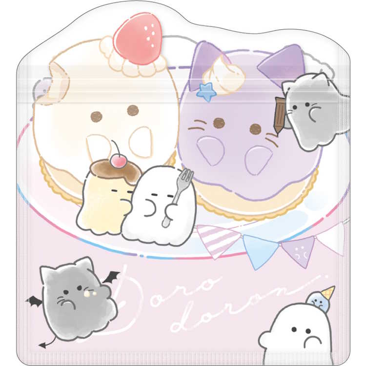 オバケーヌ ジッパーケース入りメモ カザリツケ ケース付き メモ めも メモ紙 メッセージ 186274