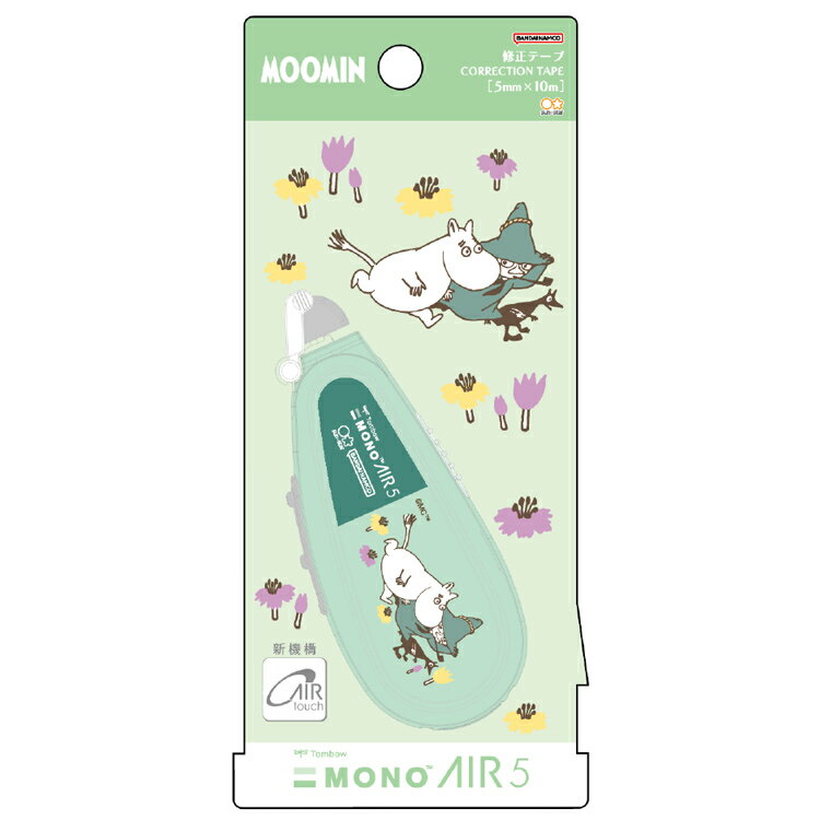 ムーミン モノエアー修正テープつめ替えタイプ B MOOMIN トンボ MONOAIR 5mm幅 詰め替えタイプ 725413