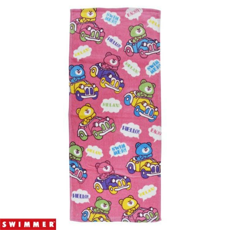 スイマー フェイスタオル ゴーゴーベアーズ SWIMMER 761405【ラッピング不可】