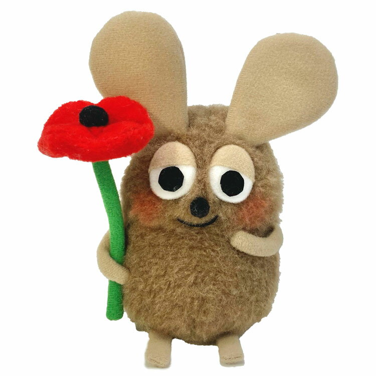 レオレオニ ぬいぐるみS ふかふかフレデリック はにかみ 924436 サン・アロー