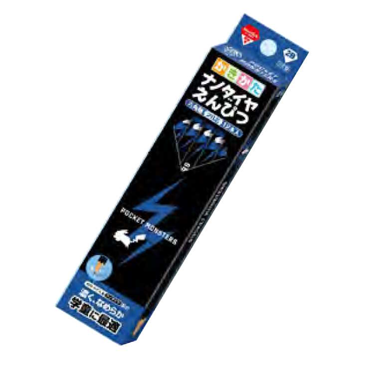 Pokémon Nano-Diamond Pencils, 2B, Simple Series, Dozen (12 pencils), Learning/Writing Instruments, Exciting New School Year Series, 418962