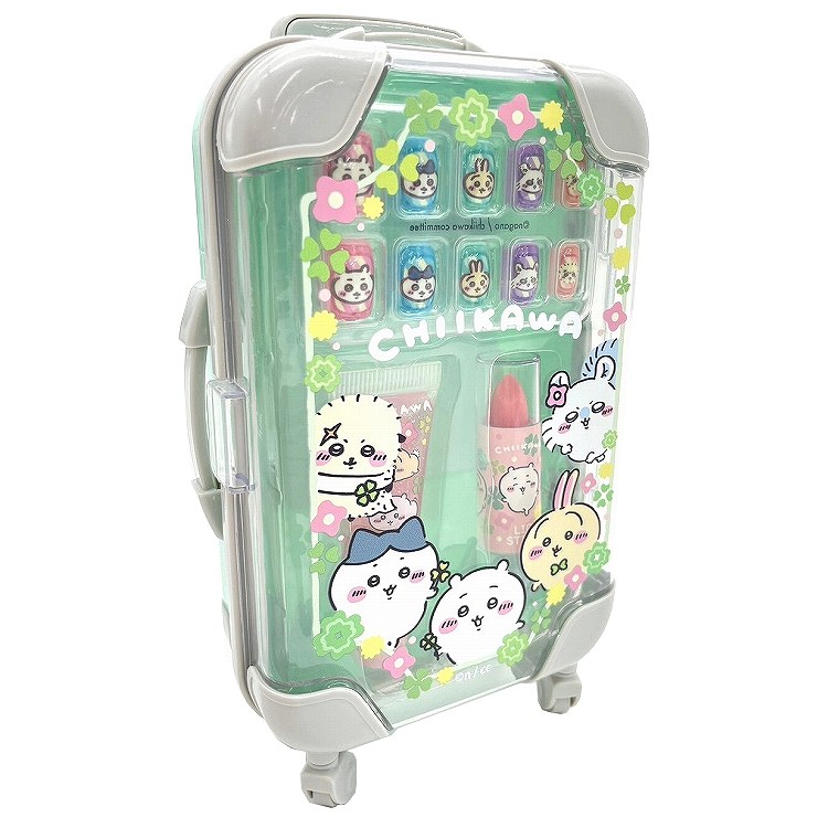 ちいかわ ミニキャリーケースメイクセット ミントグリーン 115397 キッズコスメ 子供 女の子 おしゃれのサムネイル