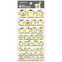 ポムポムプリン 4size STICKER CUTE MODEL サンリオ 4サイズ 1シート シール デコ 039758