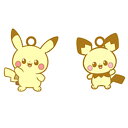 ポケットモンスター メタルチャーム2個セット ピカチュウ ピチュー 089286 ポケピース pokemon ポケモン