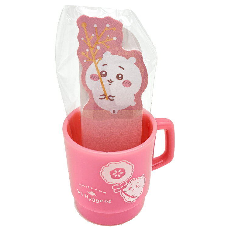 치이카와 머그컵 첨부 메모 hygge 휴게 다이컷 후센 후센 2 무늬 40장 735825