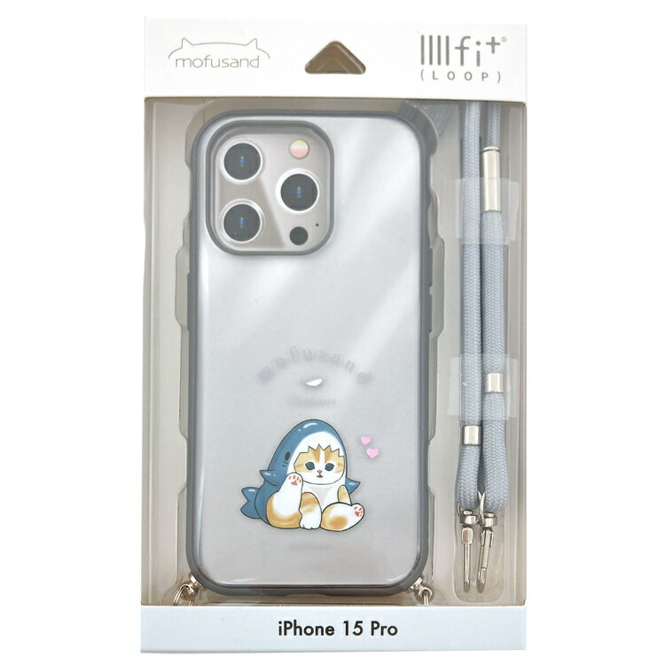 mofusand IIIIfit Loop iPhone15Pro対応ケース 115245 モフサンド ぢゅの X 旧Twitter インスタ SNS 猫