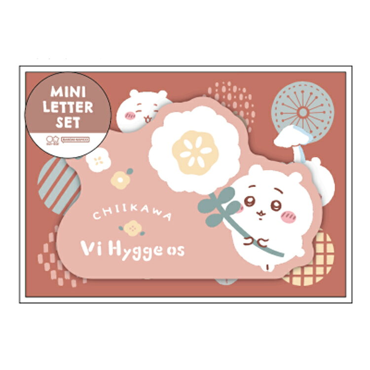치이카와 미니 레터 세트 hygge 휴게 편지지 봉투 735740