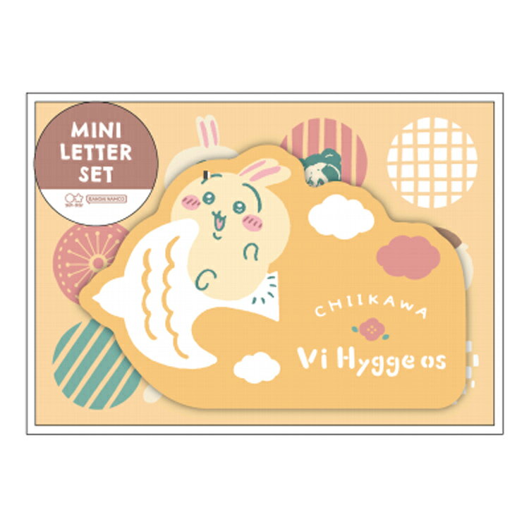 치이카와 미니 레터 세트 토끼 hygge 휴게 편지지 봉투 735764