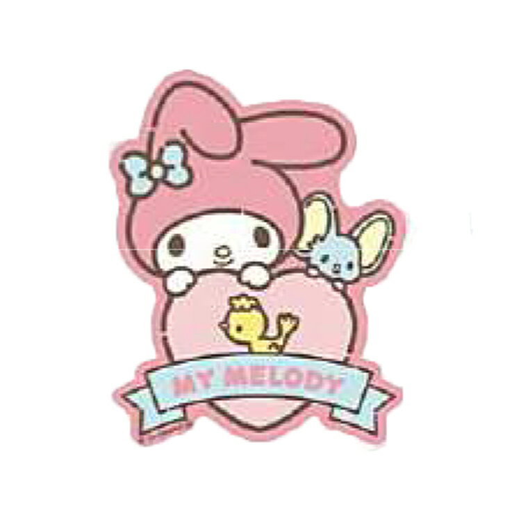 マイメロディ キャラクターステッカー ハート サンリオ デコレーション 070962