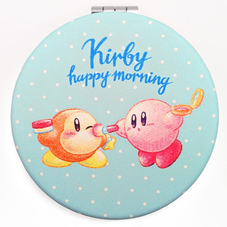 星のカービィ ダブルミラー カービィ・ハッピーモーニング kirby 等倍鏡 拡大鏡 コンパクト