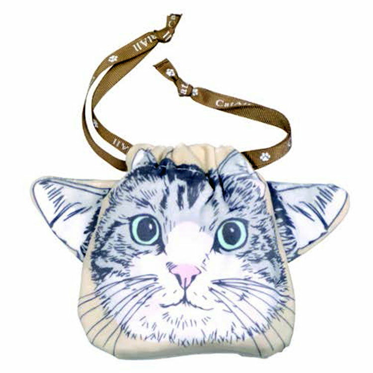 Cat All フェイス巾着S BE 720237 ネコ キャットオール