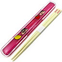 クレヨンしんちゃん 箸+箸ケース フルーツ 082569 クレしん はし はし箱 18cm 日本製