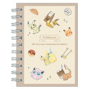 ポケットモンスター A6Wリングノート ENJOY TEA TIME ポケモン A6サイズ ダブルリング 70枚 038874