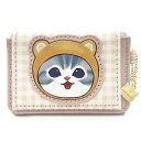 【23日20:00〜先着順!最大1,000円OFFクーポン】mofusand 折財布 くまにゃん 244328 モフサンド ぢゅの X 旧Twitter インスタ SNS 猫(4)