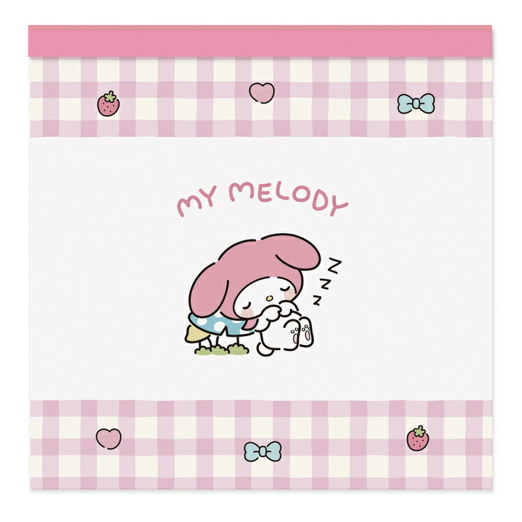 マイメロディ スクエアメモ 075051 ゆるっとシンプル サンリオ My Melody