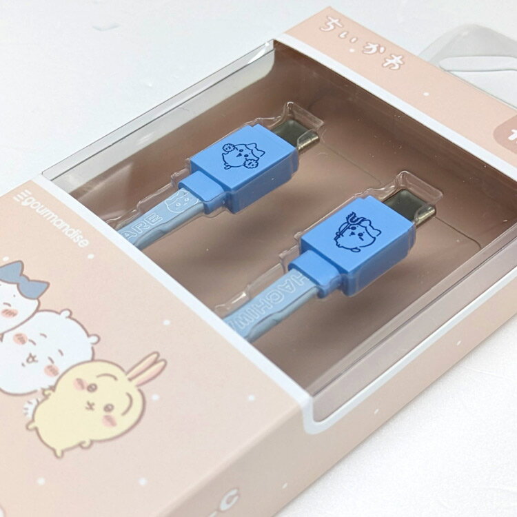 ちいかわ PD60W対応 USB2.0 Type-Cケーブル ハチワレ Power Delivery 60W 551463 なんか小さくてかわいいやつ USBケーブル データ転送