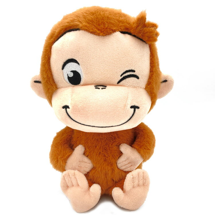 Curious George - おさるのジョージ パペット 座りS 914437 じょーじ さる ぬいぐるみ サンアロー