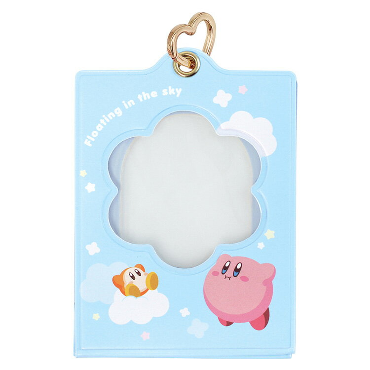 星のカービィ Wフォトスタンドホルダー ふわふわブルー 216048 KIRBY 両面ポケット