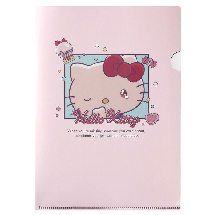 乐天商城 - ハローキティ A4クリアファイル 075525 甘えんぼナミダ SANRIO サンリオ