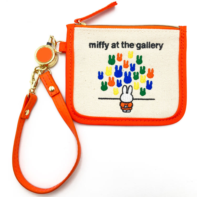 ミッフィー パスケース 美術館 198600 絵本シリーズ2 miffy ディックブルーナ クツワ